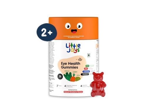 Little Joys Eye Gummies - Strawberry Flavour, 30 Gummies