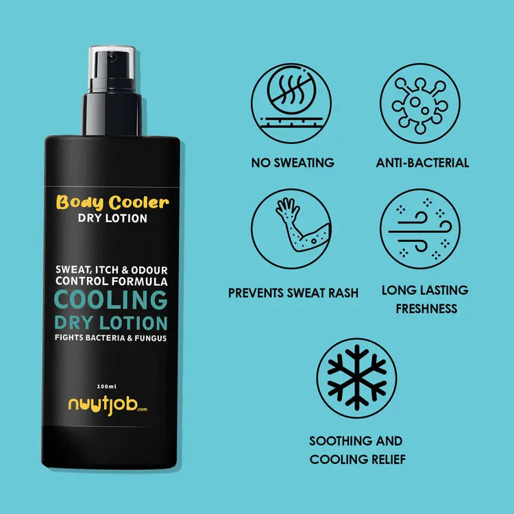 Nuutjob Body Cooler Cooling Liquid Powder for Men and Women, 100ml - Image 3