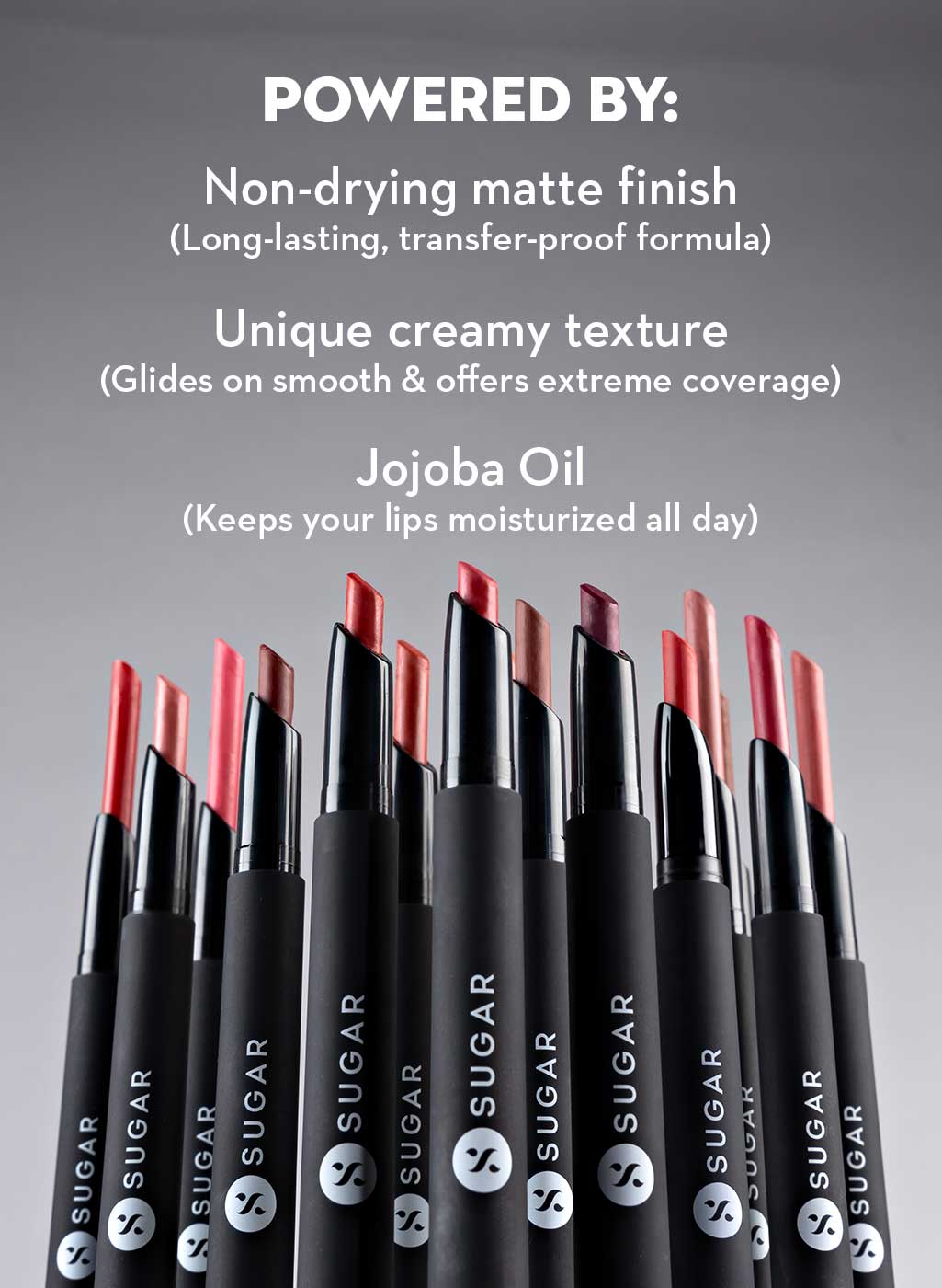 Sugar Cosmetics Matte Attack Transferproof Lipstick - The Blush Eyed Peas, 11 - Image 3