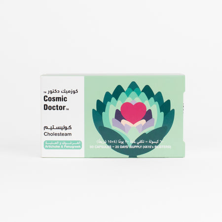 Cosmic Doctor Cholesteam β Food-Based Support for Healthy Cholesterol Levels (Doctor Curated)