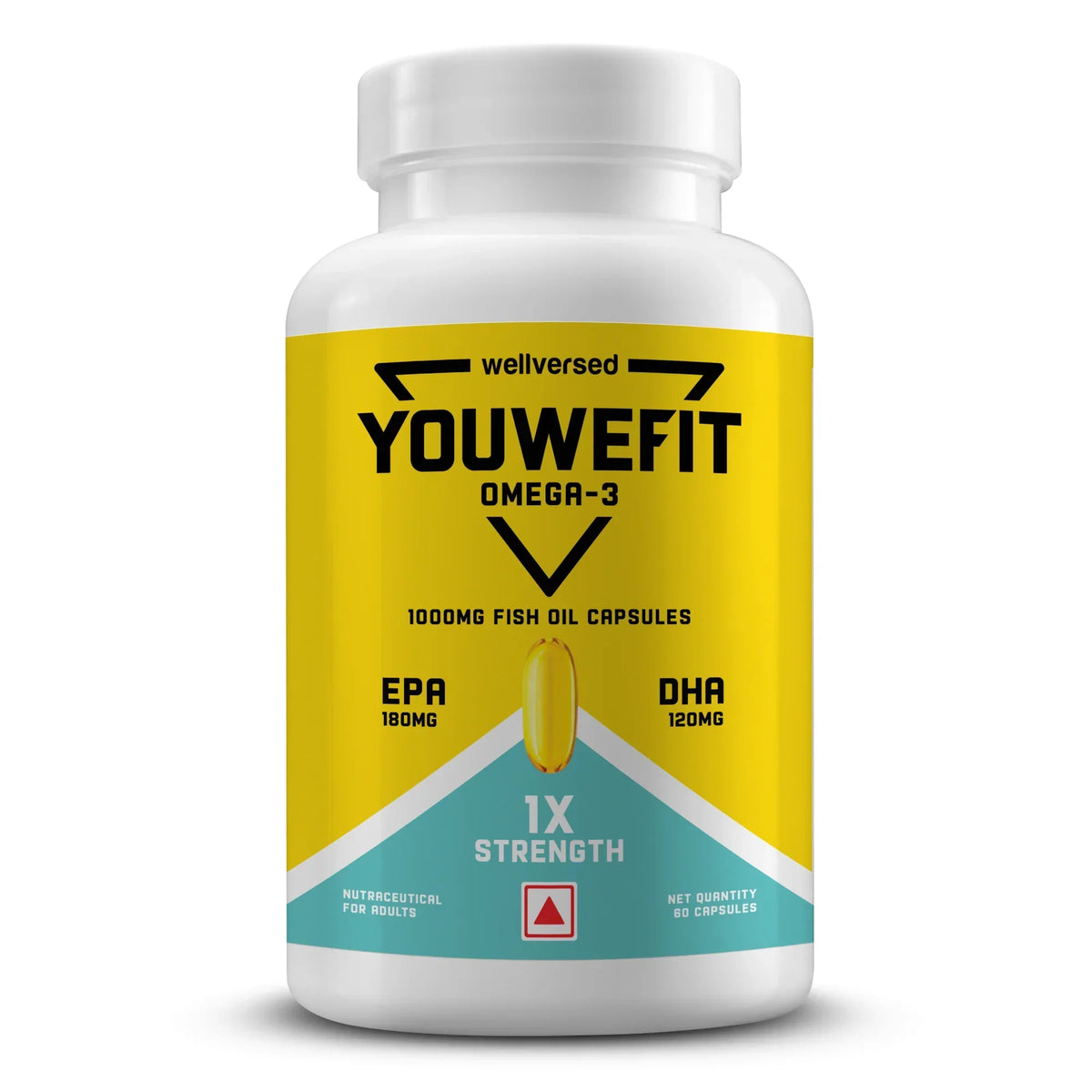 YouWeFit أوميغا بتركيز فردي (60 كبسولة)