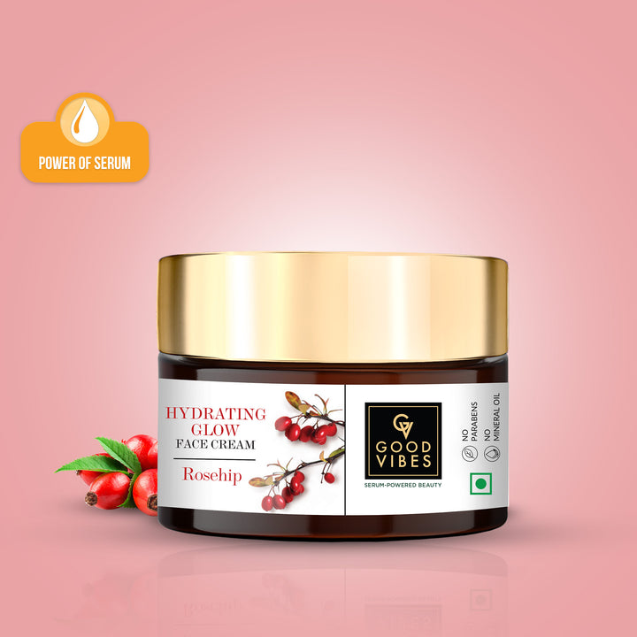 Good Vibes Rosehip Moisture Rich Face Cream - 100g