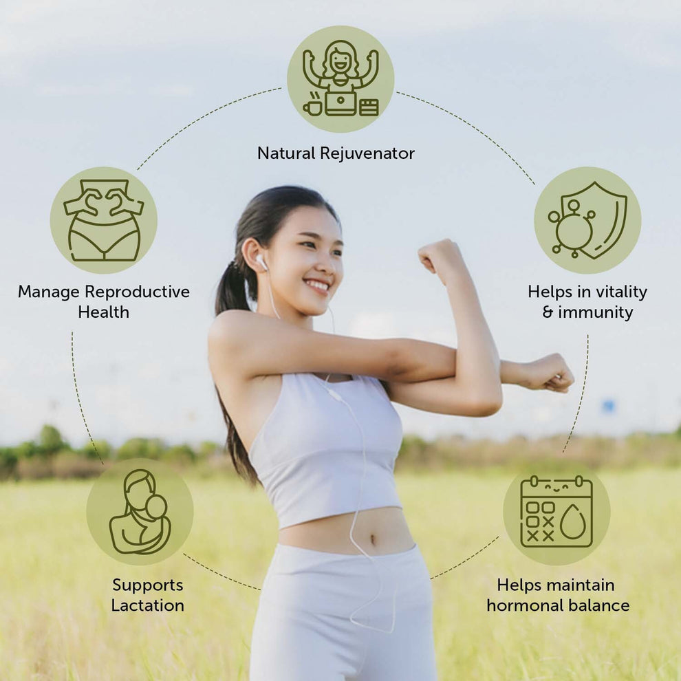 Neuherbs Shatavari 60 Tablets