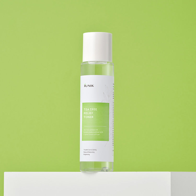 iUNIK Tea Tree Relief Toner - Face Serum, 200ml - Image 4