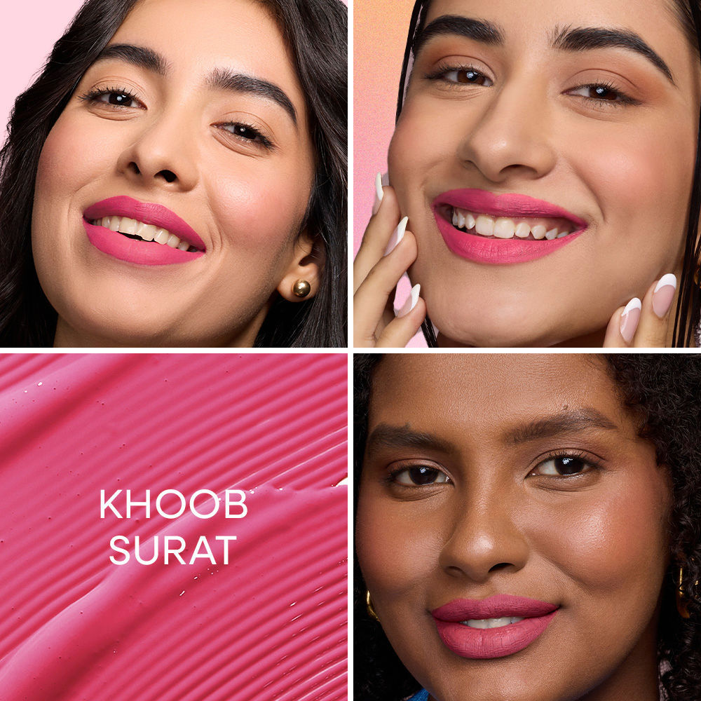 Nykaa Matte To Last Liquid Lipstick Khoob Surat 09 - 5ml - Image 2