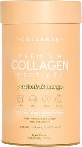 The Collagen Co Premium Collagen Peptides with Passionfruit Mango - 560g - Image 4