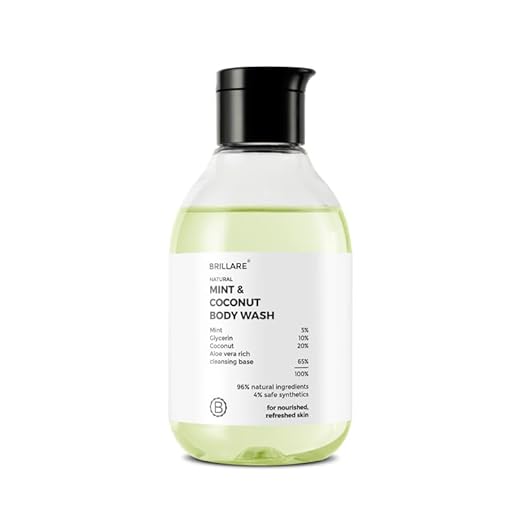 Brillaire Mint & Coconut Body Wash 200Ml