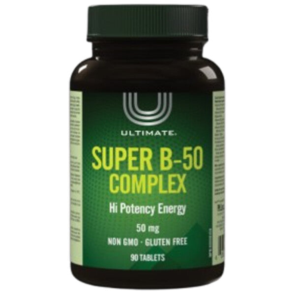 Ultimate Super B 50 Vitamins & Minerals Capsules, 90 Pack