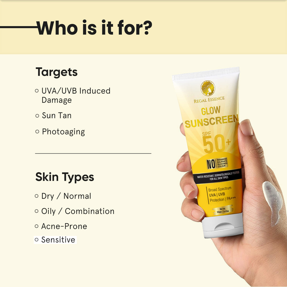 Vedapure Regal Essence Sunscreen SPF50 - 50 ml - Image 7