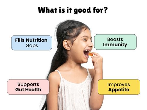 Little Joys Multivitamin Gummies 7+ - Strawberry Flavour, 30 Gummies - Image 2
