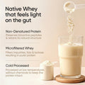 Wellbeing Nutrition Whey Protein Isolate - Unflavoured, 1 Kg, 28 Servings - Image 4