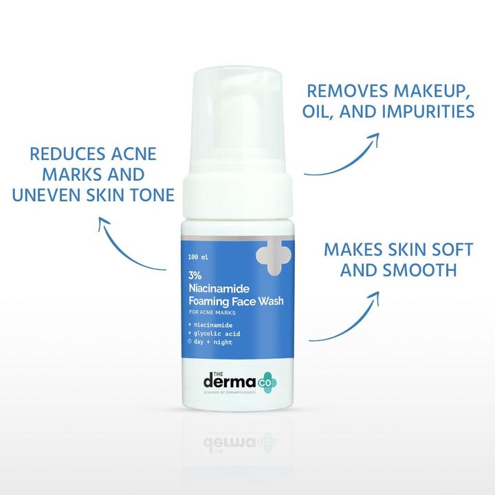 The Derma Co 3% Niacinamide Foaming Face Wash - 100 ml - Image 7