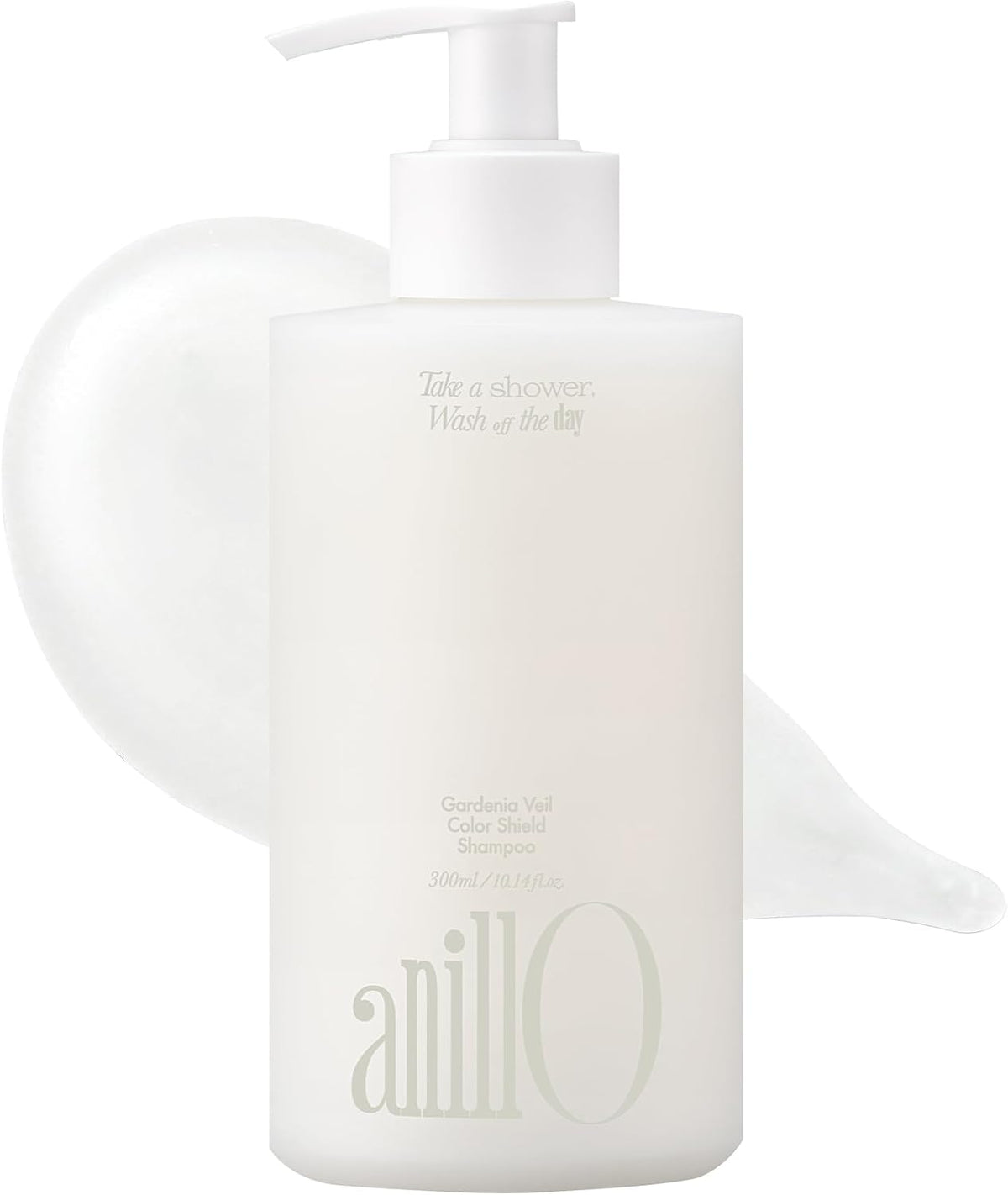 Anillo Gardenia Veil Color Shield Shampoo – Color-Treated Hair Care with Vegan Collagen, Protein Complex & White Bloom – Shine Enhancing, Damage Repair, Sulfate & Silicone-Free – 300ml / 10.1 fl oz