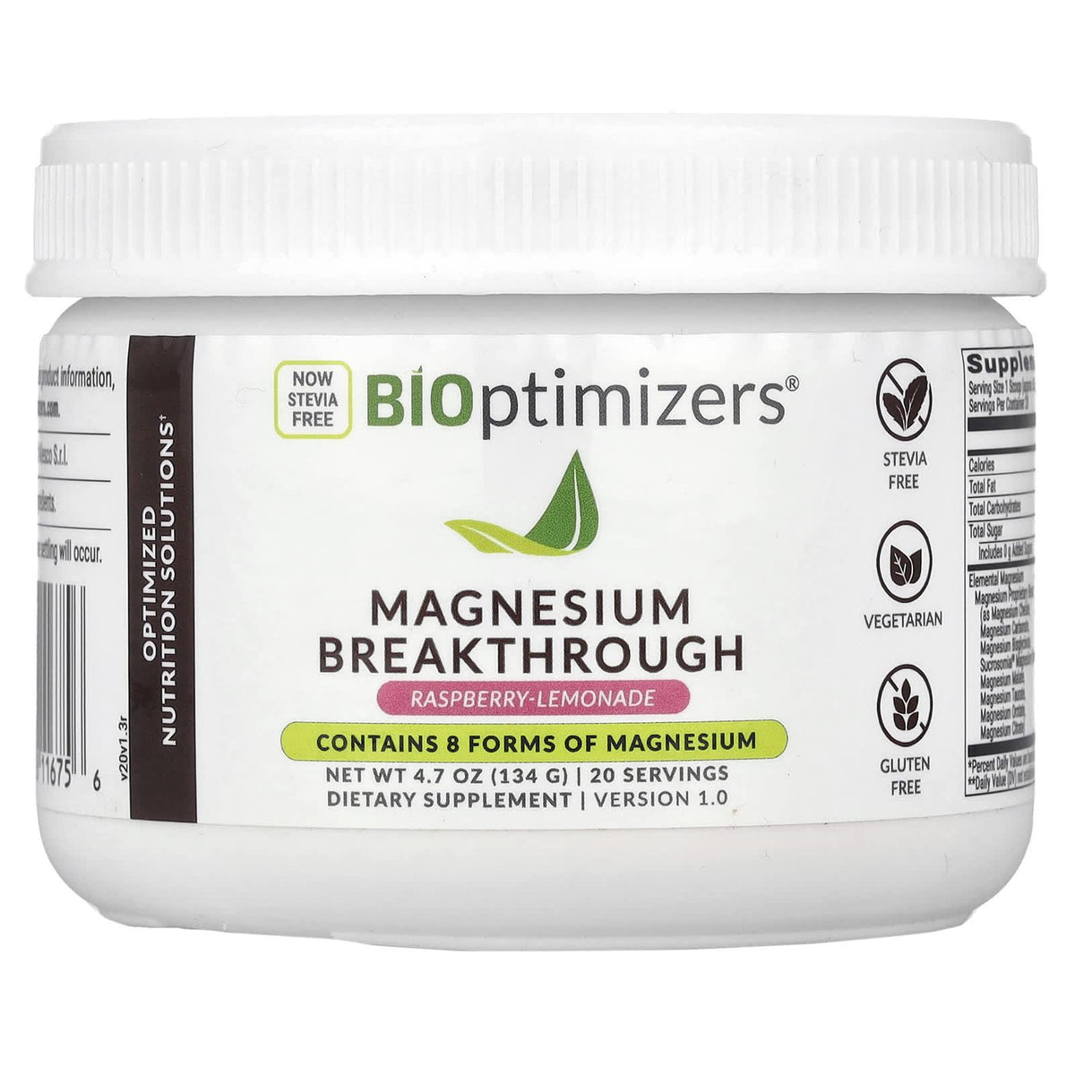Magnesium Breakthrough 174 Gram - Rapsberry-Lemonade