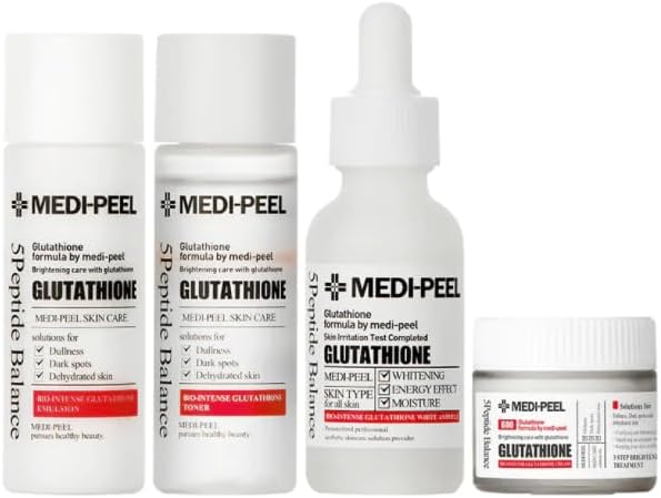 MEDI-PEEL Glutathione 600 Multi Care Kit - Face Serum & Cream Set, 30ml x 3, 50g - Image 2