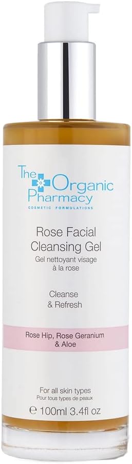The Organic Pharmacy Rose Facial Cleansing Gel - 100ml