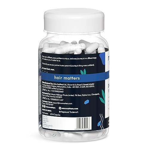 Man Matters Hair Growth DHT Blocker Biotin Capsules - 60 Count - Image 8