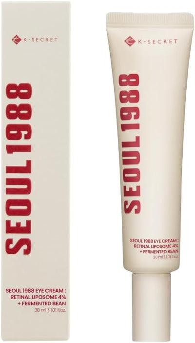 K-SECRET SEOUL 1988 Eye Cream : Retinal Liposome 4% + Fermented Bean 30ml