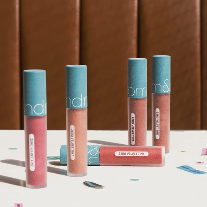 Rom&Nd Zero Velvet Lip Tint - Fade Red, Blurring Effect, 5.5g - Image 4