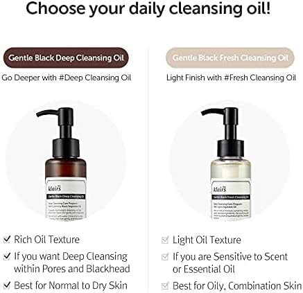 Dear Klairs Gentle Black Fresh Cleansing Oil - 150 mL - Image 6