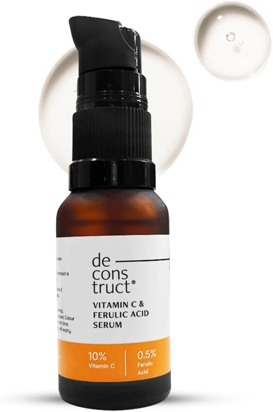 Deconstruct Vitamin C Face Serum - 10% Vitamin C, 0.5% Ferulic Acid - 20ml