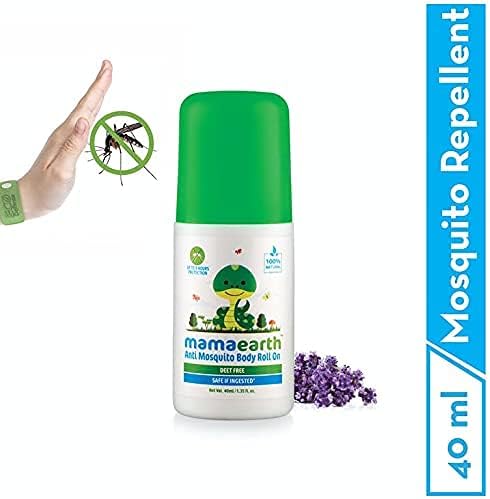Mamaearth Anti Mosquito Body Roll-On - Natural Oils, DEET-Free, 40ml - Image 2