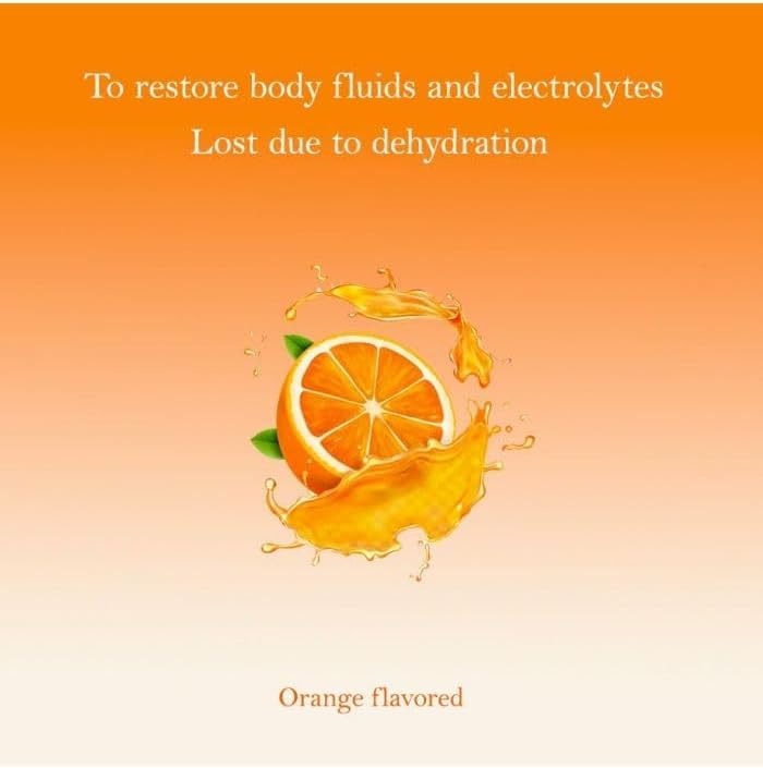 ORS Orange Oral Rehydration Salts BP Sachets - 4.2g, 10 Pack - Image 2