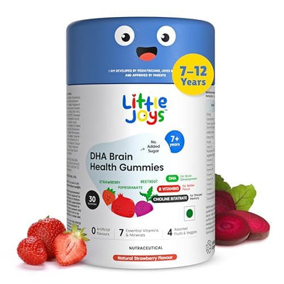 Little Joys Brain Health Gummies 7+ ( Strawberry ) - 30 N