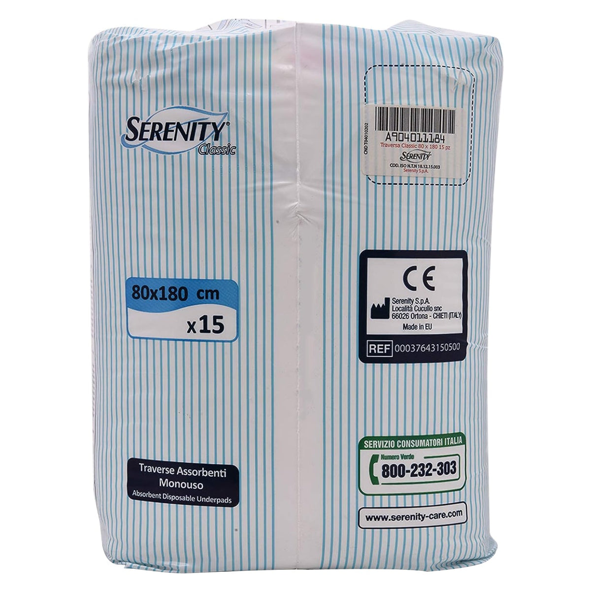 Serenity Classic Underpads 80x180-30's