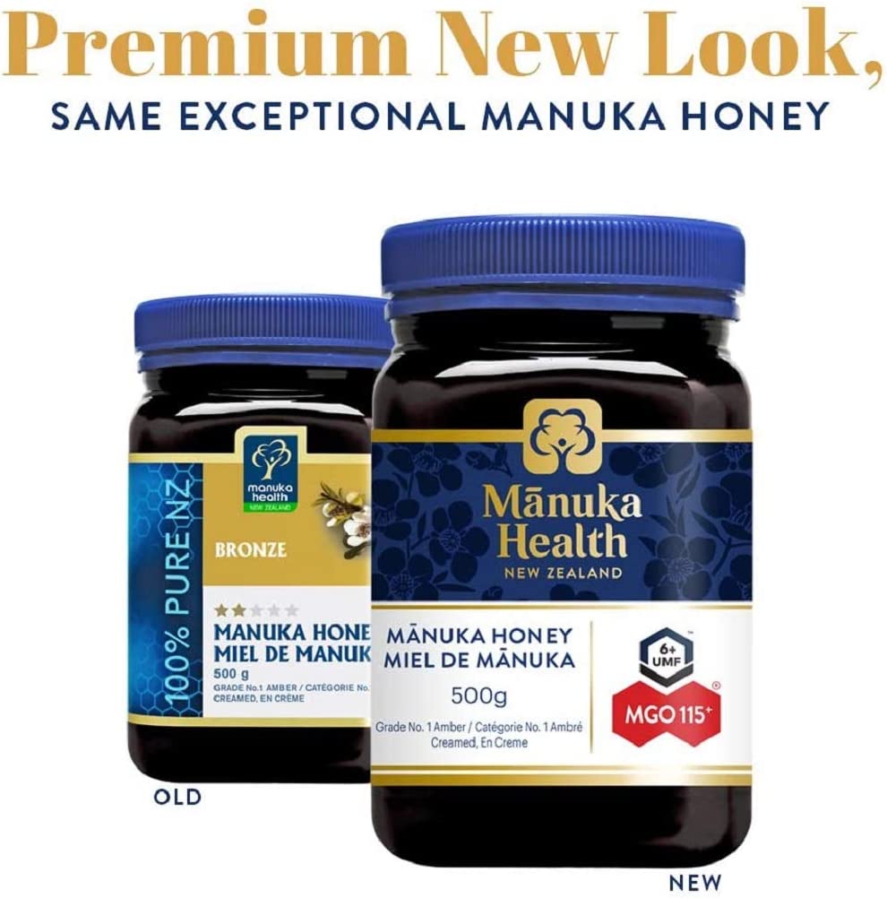 Manuka Health MGO 115+ Manuka Honey, 100% Pure New Zealand - 500 g - Image 2