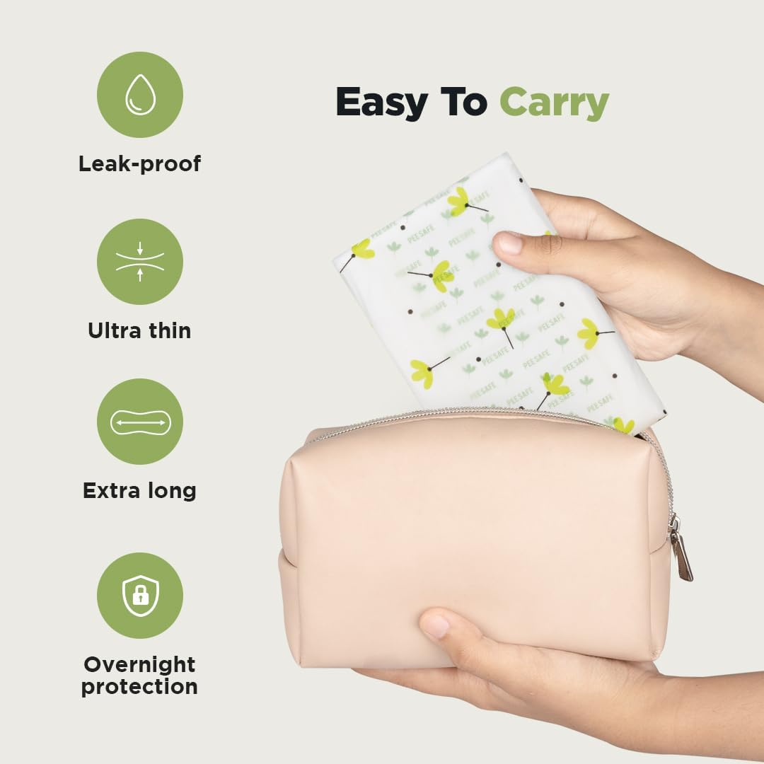 Pee Safe Ultra Thin XXL Sanitary Pads with Gel Lock - 12 Pack - Image 6