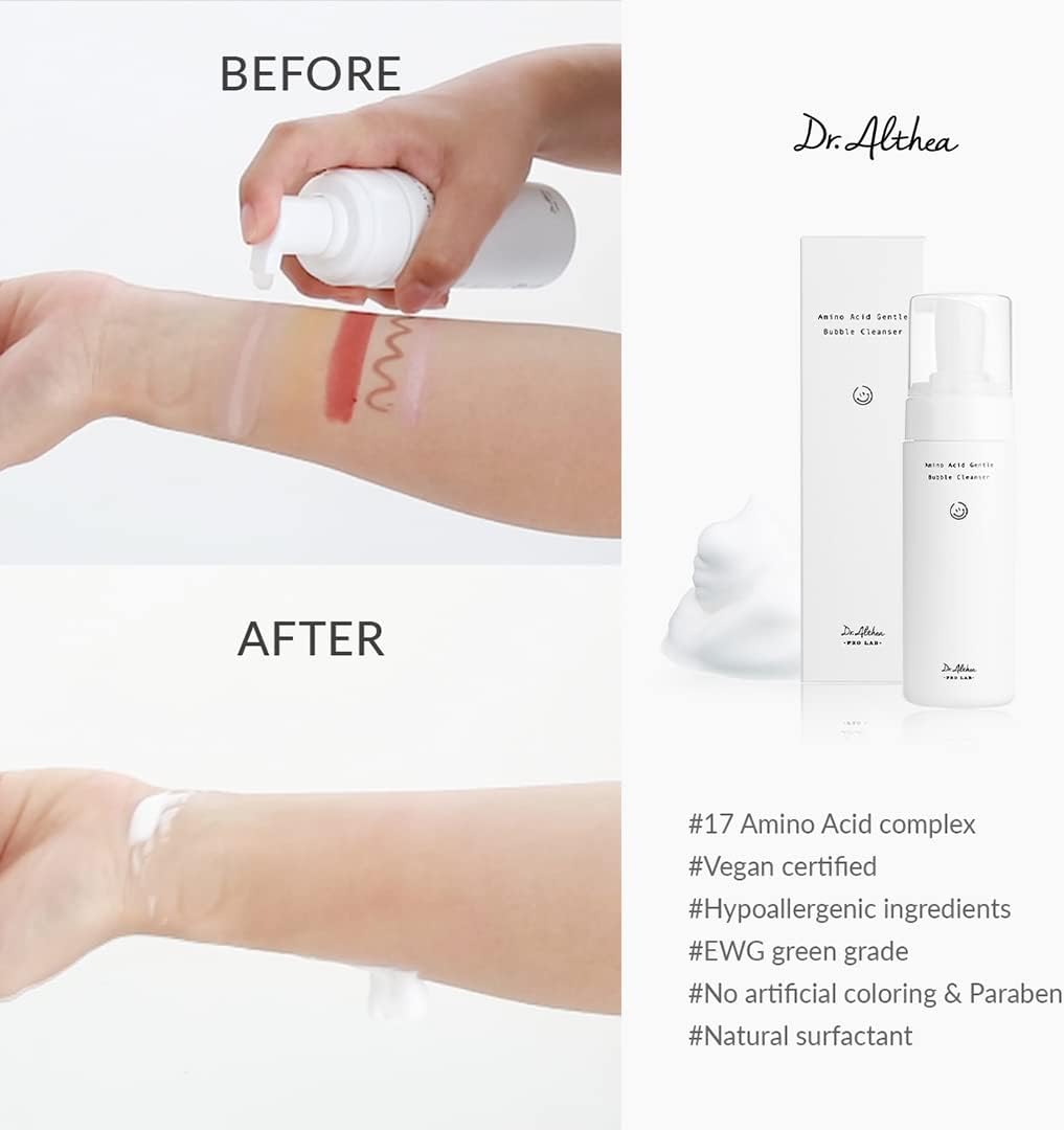 Dr.Althea Amino Acid Gentle Bubble Face Cleanser - 150ml - Image 4