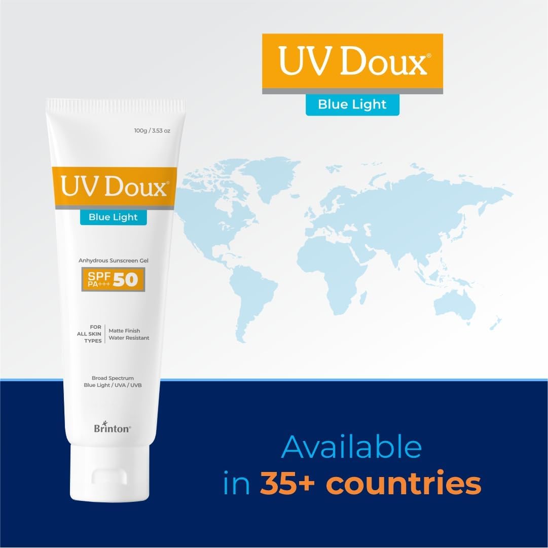 Brinton UV Doux Blue Light Sunscreen Protection Gel - 100g - Image 7