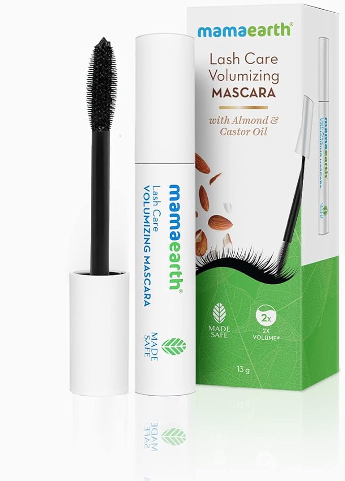 Mamaearth Lash Care Volumizing Mascara - Colour Cosmetics, 13g