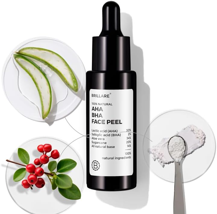 Brillaire AHA BHA Face Peel - 30ml Exfoliating Mask - Image 2
