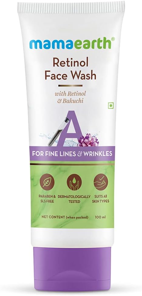 Mamaearth Retinol Face Wash - 100 ml