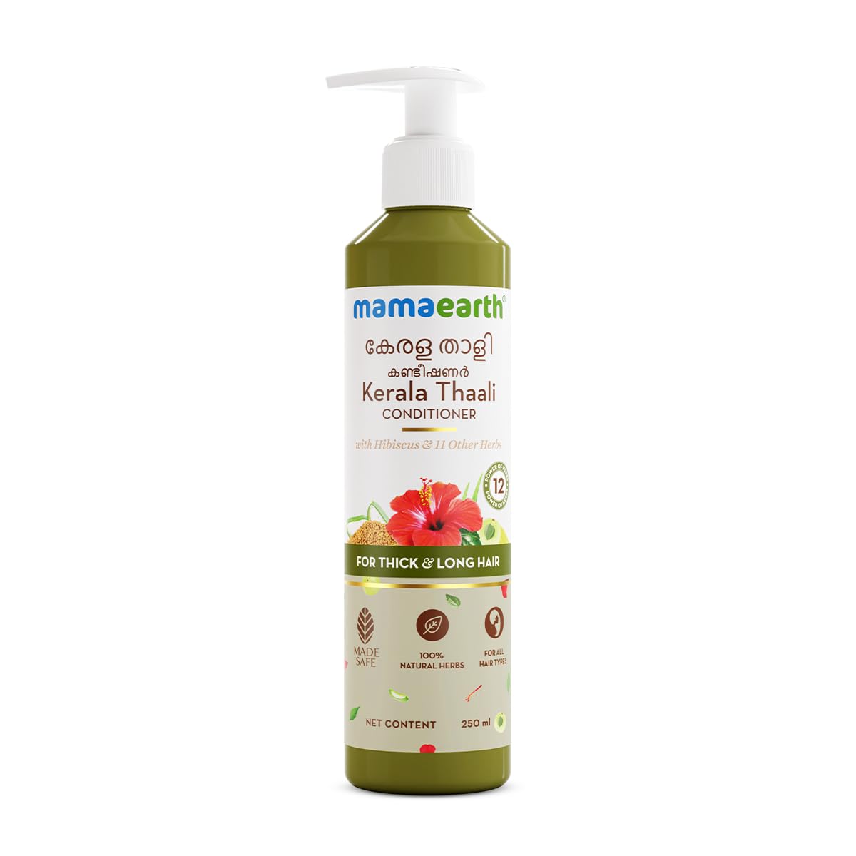 Mamaearth Kerala Thaali Conditioner - Shampoo & Conditioner Duo, 250ml