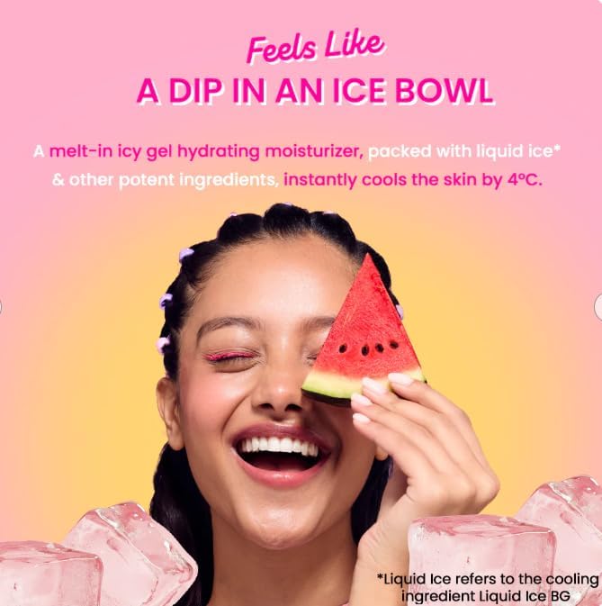 Dot & Key Watermelon Cooling ICY Gel Face Moisturizer, 60ml - Image 2
