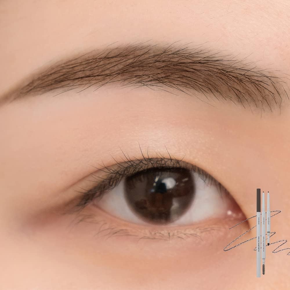 Rom&Nd Han All Sharp Brow Pencil, 1.5mm with Pre-loaded Powder, Gentle Brown - Image 2