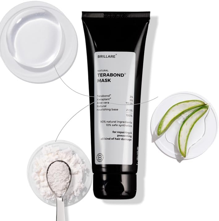 Brillaire Terabond Hair Mask - Bond Repair, Vegan Keratin, 125Gm - Image 2