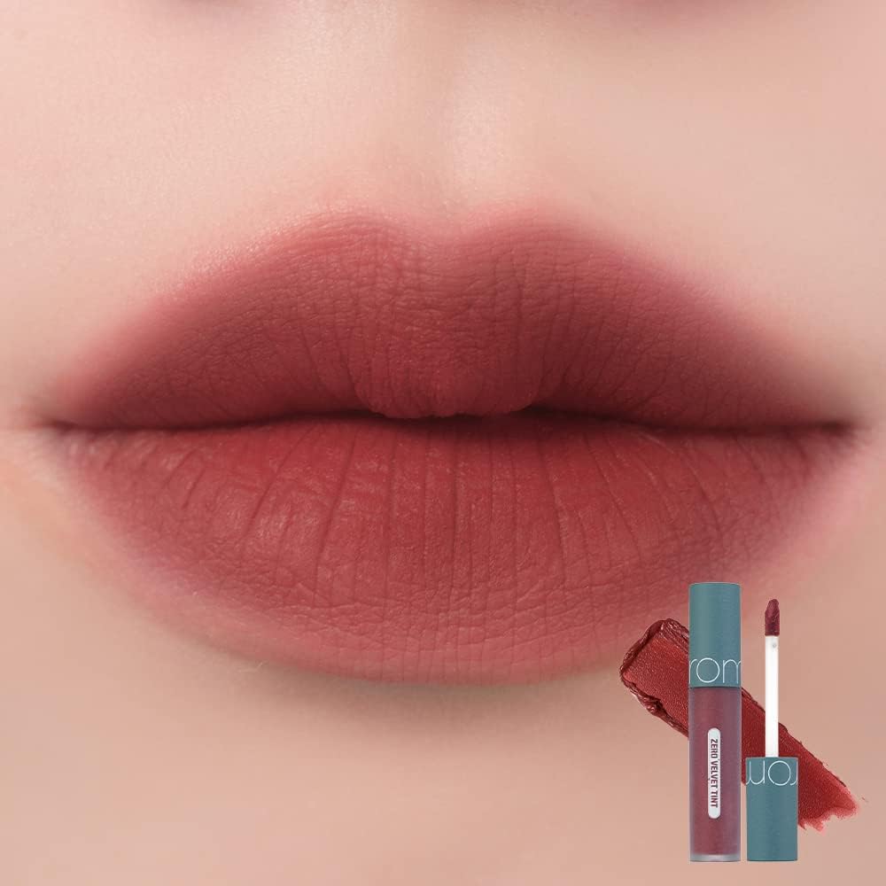 Rom&Nd Zero Velvet Lip Tint - Fade Red, Blurring Effect, 5.5g - Image 2