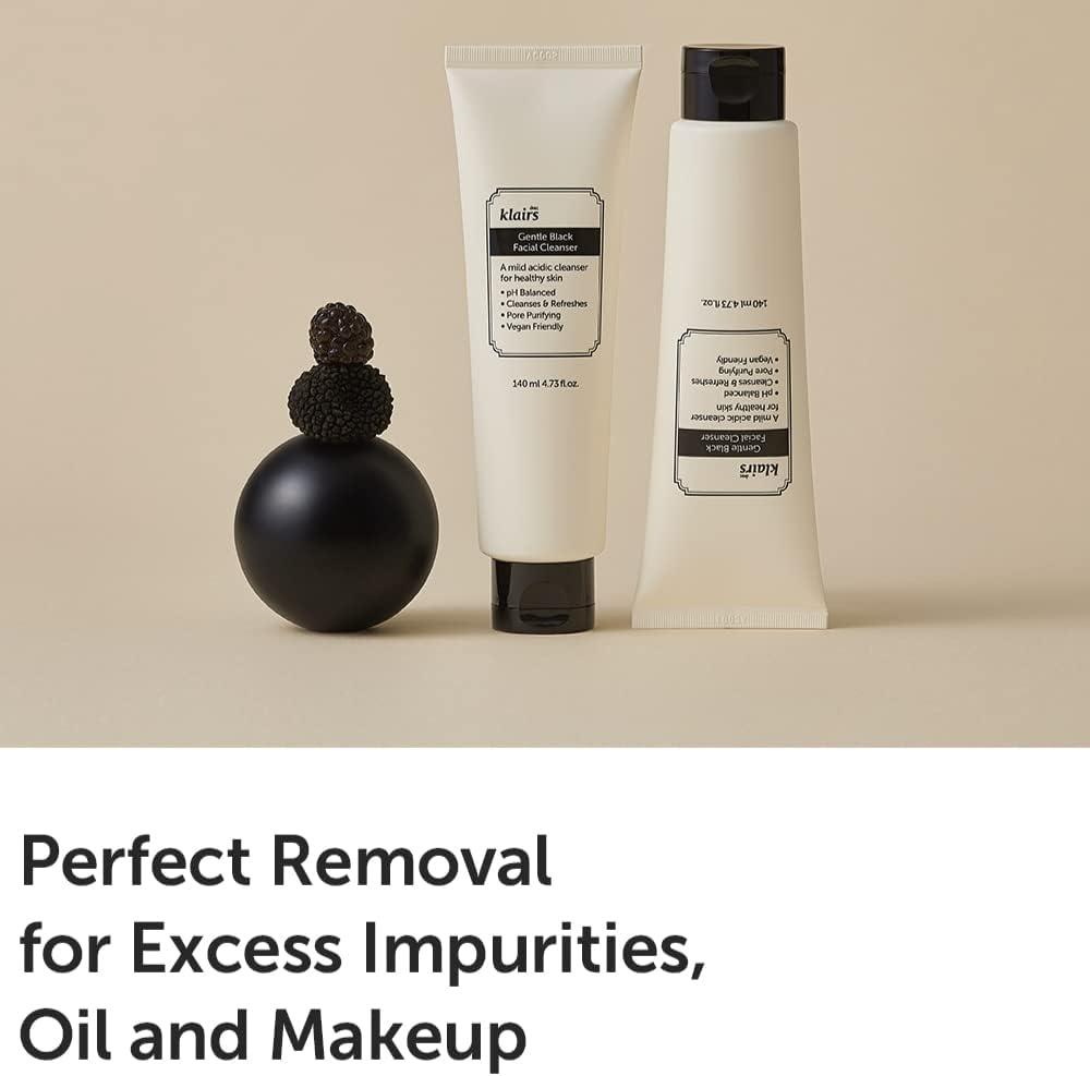 Dear Klairs Gentle Black Facial Cleanser - 140 mL - Image 2