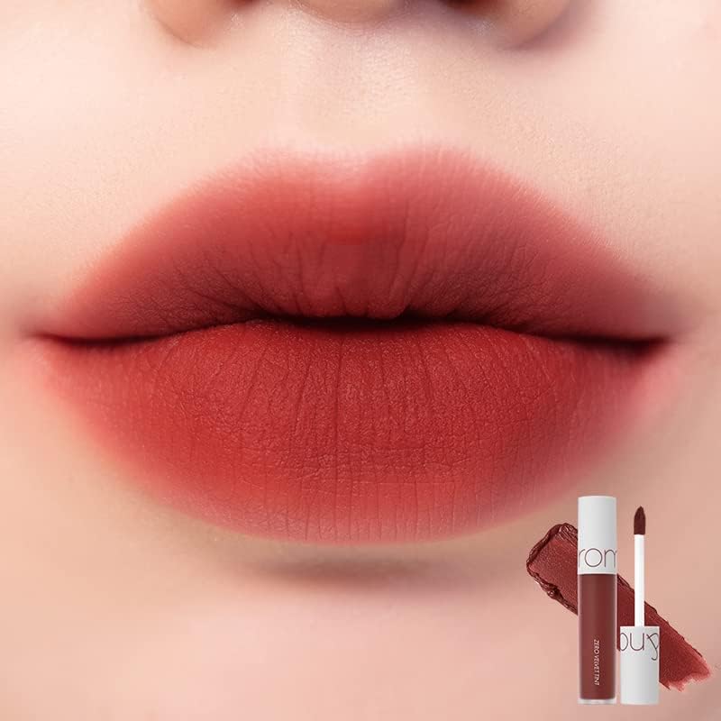 Rom&Nd Zero Velvet Tint - Deepsoul, Deep Red Brown Matte Finish - 5.5g - Image 2