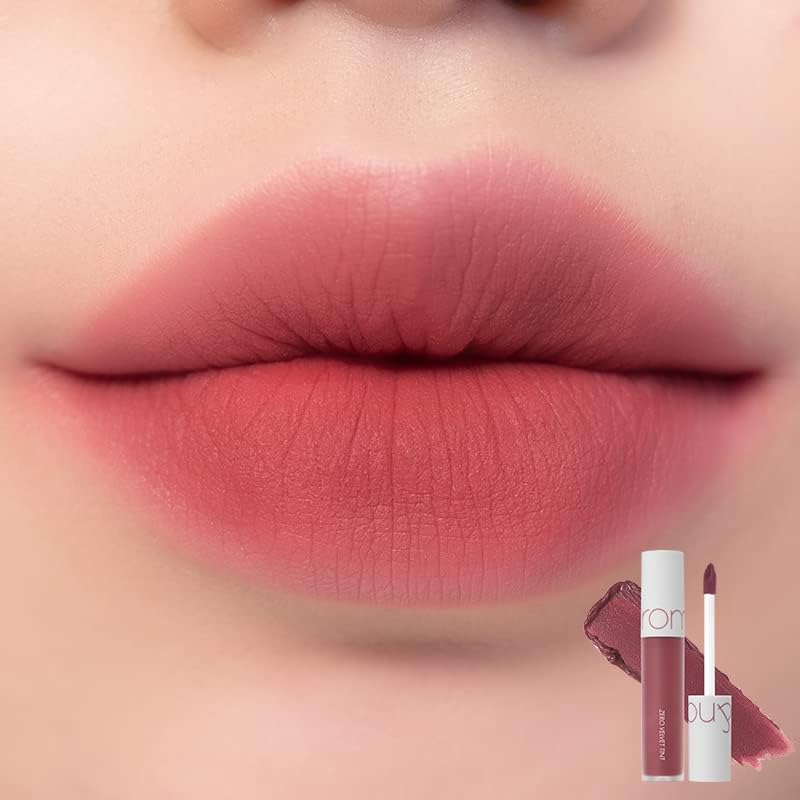 Rom&Nd Zero Velvet Tint 04 Burnt Heart - Matte Lip Tint, 55g - Image 2