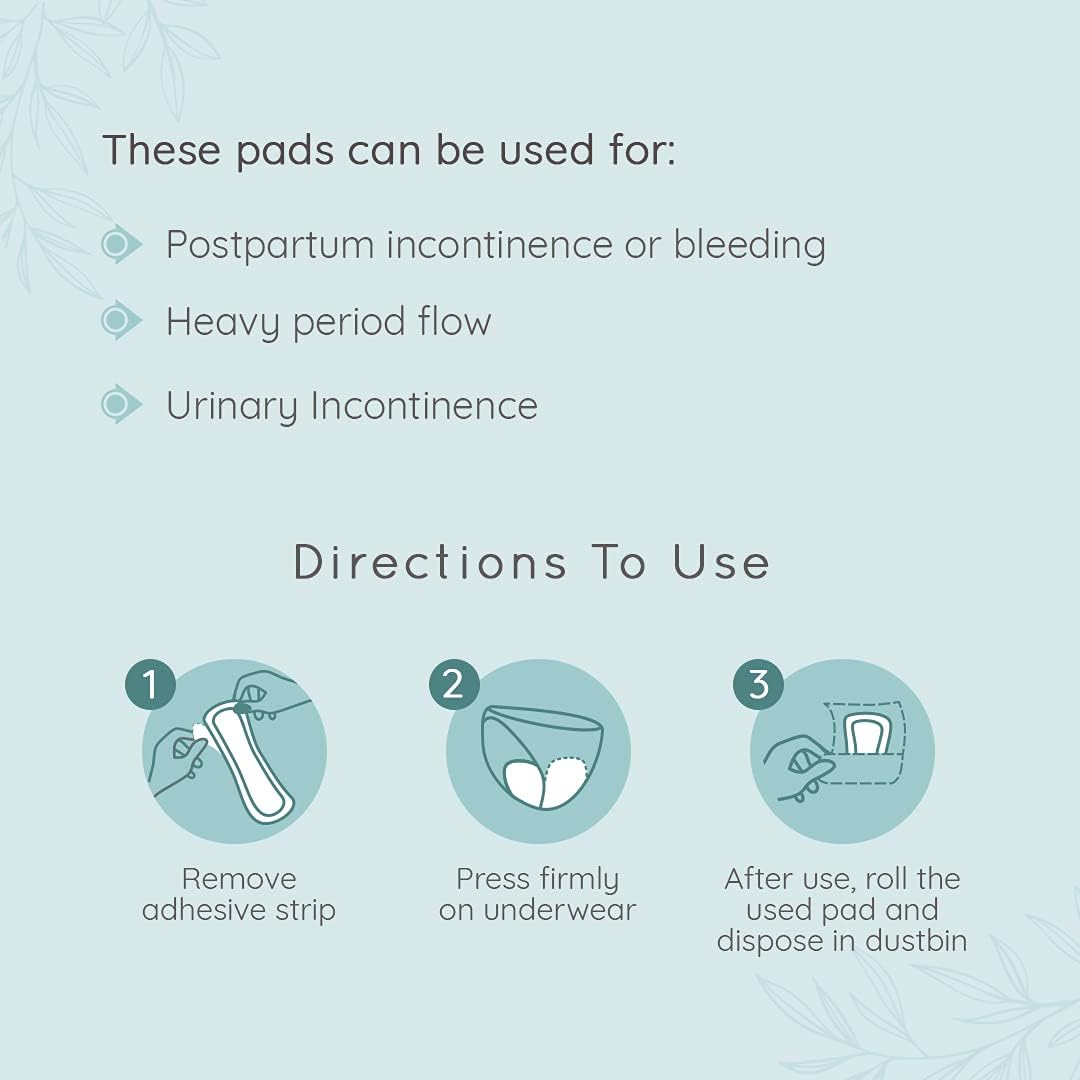 Pee Safe Disposable Maternity Pads - Feminine Care - Pack of 8 - Image 5