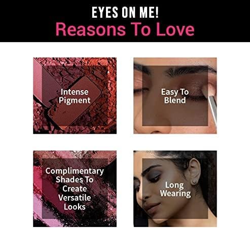 Nykaa Eyes On Me! 10in1 Eyeshadow Palette Smokey at 8 - Image 4