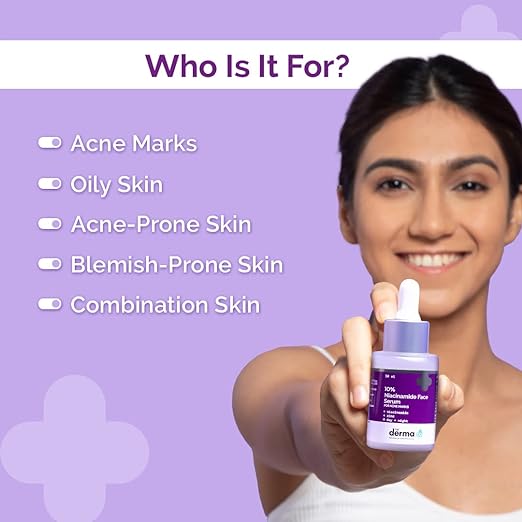 The Derma Co 10% Niacinamide Face Serum - 30ml - Image 2