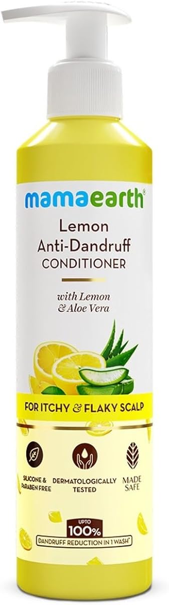 Mamaearth Lemon Anti-Dandruff Conditioner with Lemon & Ginger - 250ml