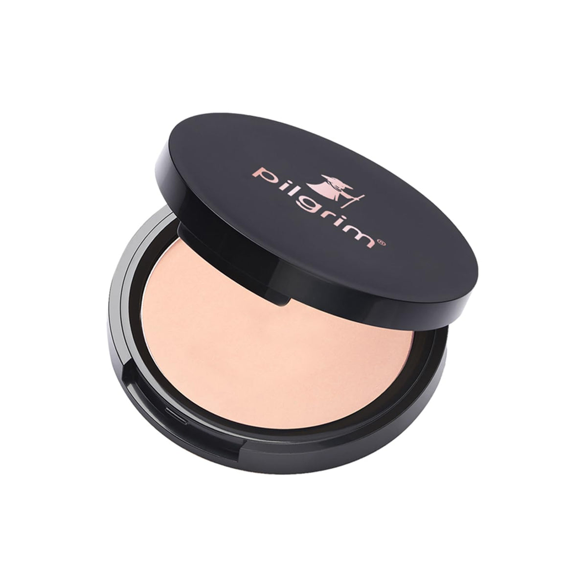 Pilgrim Pure Ivory Matte Compact Powder - Oil Absorbing, Radiant Finish
