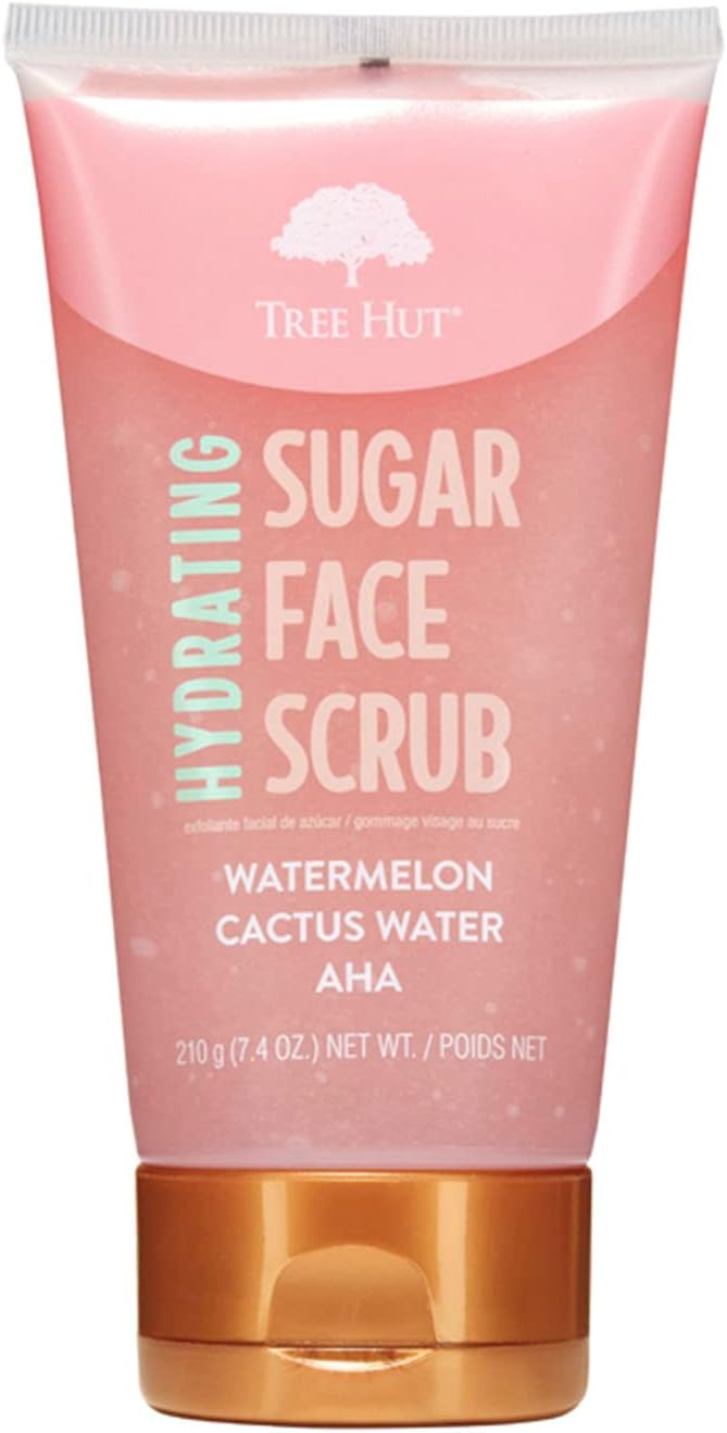Treehut Hydrat Watermelon & Cactus Water Facescrub 210g